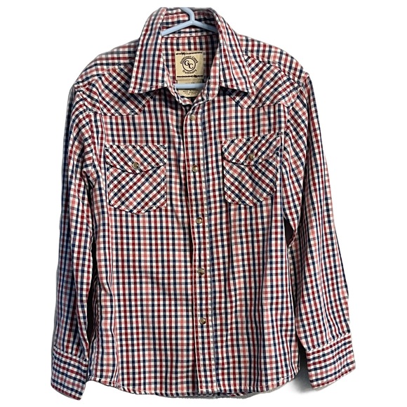 Gunnison Creek Outfitter’s Shirts & Tops Red And Blue Boys Button